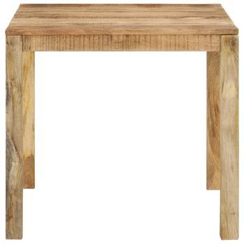 Mesa De Comedor | Mesa De Cocina De Madera Maciza De Mango 82x80x76 Cm