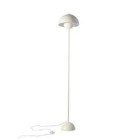 lampara de pie en forma seta  estilo nordico moderno metal color crema casquillo e27 sharom