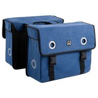 alforjas para bicicleta azul 40 l willex