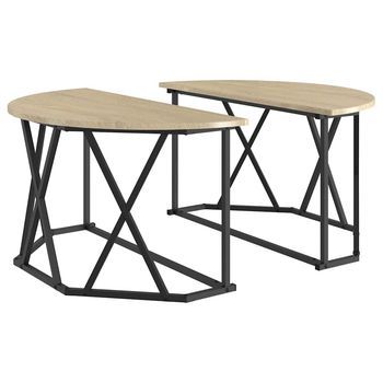 Mesa De Café | Mesa De Centro Roble Sonoma 80 X 80 X 42 Cm