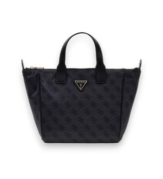 Guess para mujer. TWNB2168019 Bolso tote pequeño logo Adrian negro (OSFA), Casual, Poliamida