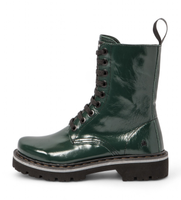 art para mujer 1116711ws0030g3 botines de piel 1167 verde 38 plano cordones cremallera casual
