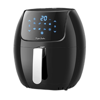 taylor swoden sunbeam - freidora sin aceite 7 l freidora de aire caliente xxl digital con pantalla tactil led 8 ajustes de coccion preestablecidos apagado automatico sin bpa