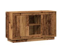 vidaxl aparador de madera de ingenieria envejecida 102x35x60 cm