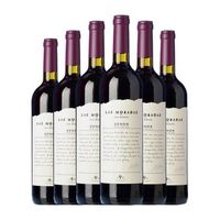 vinedos de san martin vino tinto las moradas senda vinos crianza 75 cl 145 vol pack de 6 unidades