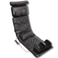 colchon masaje calefactable cuerpo completo - bodylife fullbody relax pro negro