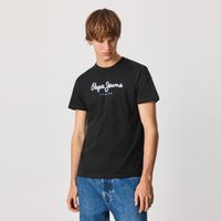 pepe jeans camiseta negra pm508208-999
