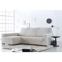 estoralis - funda de chaise longue bielastica brazo largo izquierdo visto de frente  borneo c 04 azul