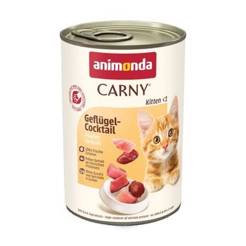 animonda Carny Kitten 12 x 400 g - 12 x 400 g - Cóctel de ave