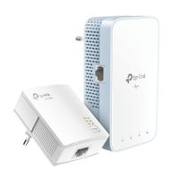 adaptador powerline tp-link tl-wpa1000 kit 1000 mbits ieee 1901 wi-fi 5 enchufe integrado