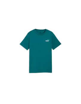 Camiseta Puma Ess 2 Color Small No,Emerald Ice, Niño