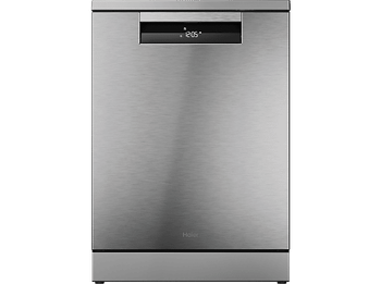 Lavavajillas - Haier I-Pro Shine Series 7 XF 4A4M4PX, 14 servicios, 10 programas, 60 cm, Motor Inverter, Wi-Fi, Inox