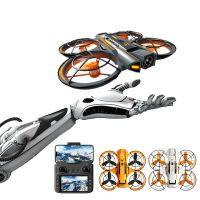 a21 pro estilo de armadura mecanica wifi fpv con controlador de pantalla lcd de 56 pulgadascamara dualgimbal de servo