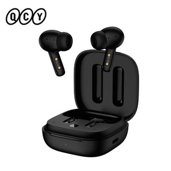 QCY T13 ANC auriculares inalámbricos con cancelación activa de ruido auriculares Bluetooth 5,3 4 micrófonos ENC llamadas claras auriculares 30H tiempo de reproducción IPX5