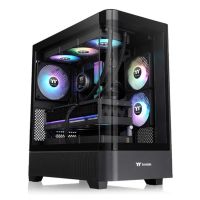 caja thermaltake view 290 tg argb negro atx vidrio templado rgb