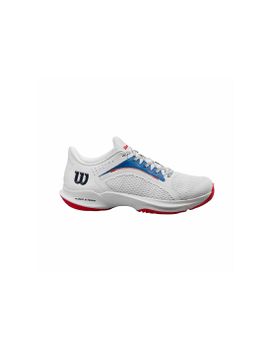 Zapatillas de Pádel Wilson Hurakn 2.0 Mujer Blanco/Azul/Rojo