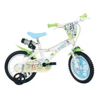 bicicleta ninos 14 pulgadas bluey negro 4-6 anos