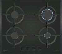 balayplaca de gas 60 cm cristal templado negro 3etg664rb