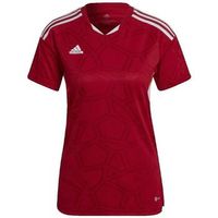 adidas camiseta t-shirt condivo 22 slim fit rouge para mujer