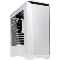 phanteks eclipse p400 e-atx mid-tower pc case - white white