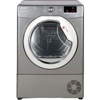 hoover dynamic next dx c10dcer nfc 10 kg condenser tumble dryer - graphite graphite