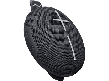 Altavoz inalámbrico - Ultimate Ears Miniroll, Bluetooth, 12h Autonomía, 40m Alcance, IP67, Party Up, Negro