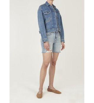 Pepe Jeans para mujer. PL80000343W0 Short Regular Mary azul claro (28), Casual, Algodón, Denim