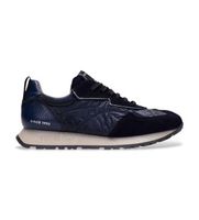 hispanitas para mujer hi254209 zapatillas de piel kansas marino 41 plano 1 a 3cm cordones casual