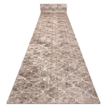 Alfombra De Pasillo Con Refuerzo De Goma Lotus Clover 60920 Trébol, J 60x820 Cm