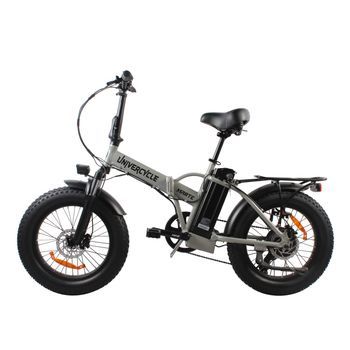 Bicicleta Eléctrica Univercycle B3 - Motor 350w Batería 48v13ah 20 Pulgada Neumáticos Freno De Disco Hidráulico - Gris
