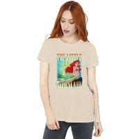 the little mermaid camiseta bi1278 para mujer