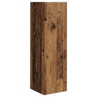 mueble de tv montado en la pared 30 x 31 x 100 cm madera vieja vidaxl