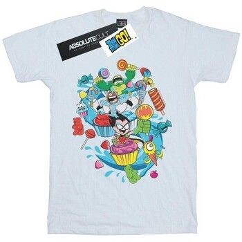 Dc Comics Camiseta Teen Titans Go Candy Mania para niña