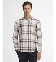 barbour para hombre msh5295 camisa kidd blanco roto xxl casual algodon manga larga