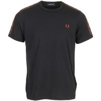 fred perry camiseta contrast tape ringer t-shirt para hombre