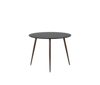 Mesa de comedor plaza 100x100x75 negro