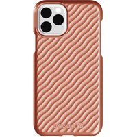ocean wave iphone 11 pro case - coral coral