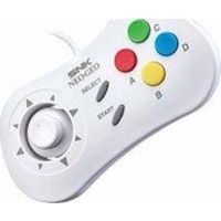 mando snk neo geo mini blanco mando adicional para la consola neo geo mini padsnkblanco