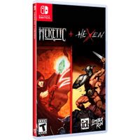heretic  hexen limited run importacion usa - switch - nuevo precintado