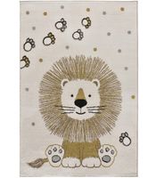 beats 40265 - alfombra infantil con dibujo de leon