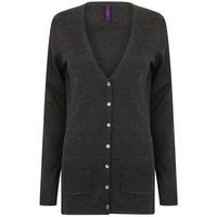henbury chaqueta de punto fine knit para mujer