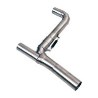 caja de expansion del tubo de escape moto guzzi 850 t5 2-1 inox