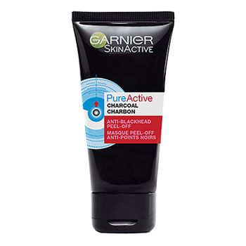 Mascarilla peeling de carbón antiespinillas Pure Active Anti Blackhead Charcoal de Garnier