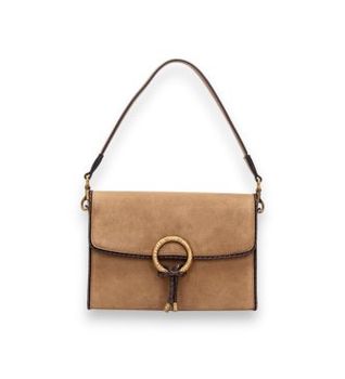 Hispanitas para mujer. BI264945 Bolso Soft beige (OSFA), Casual, Ante