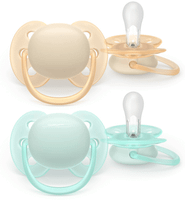 philips avent scf09140 chupete ultra soft 0-6m 2 uds