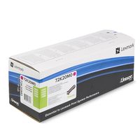 lexmark 72k20m0 toner magenta original