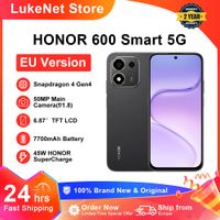 honor 600 telefono inteligente 5g bateria de 7700 mah supercarga de 45 w snapdragon 4 gen4 magicos 10 pantalla de 687 pulgadas camara trasera de 50 mp