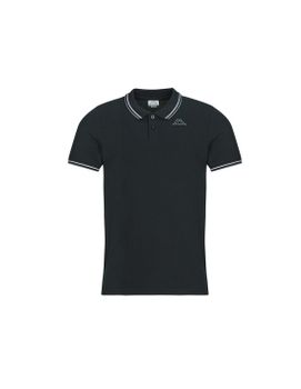 Polo Kappa Ezio 2 Black/Grey Smoked/White Hombre