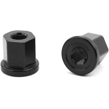 Mission Axle Nuts Black / 10mm