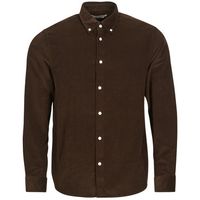 selected camisa manga larga slhregdanni cord para hombre